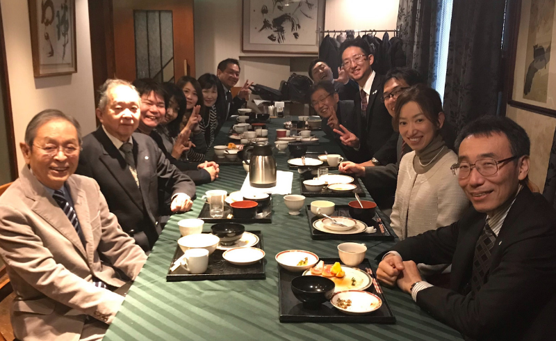 広島市中区倫理法人会の朝食会