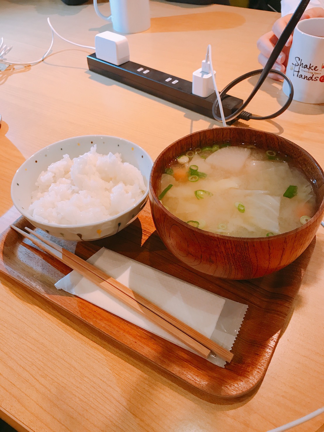 ご飯＋味噌汁セット