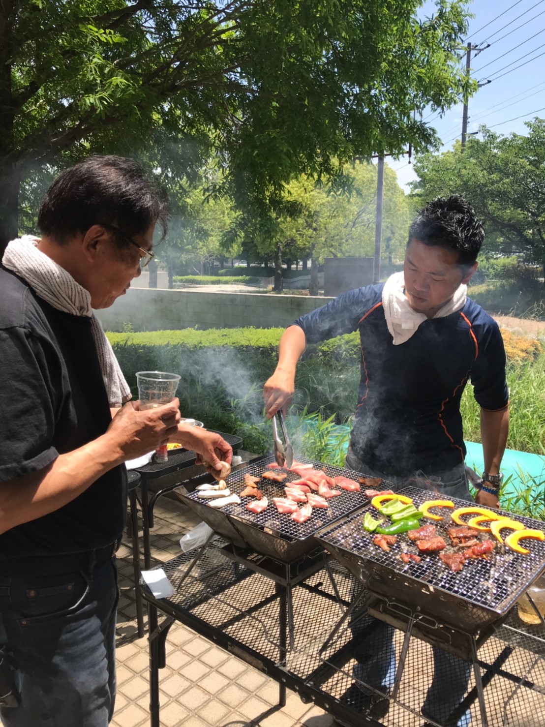 BBQ佐藤さん＆楠部さん