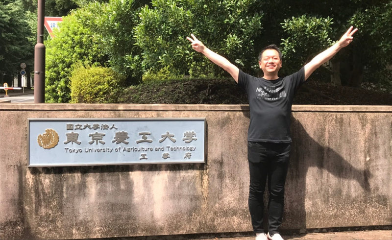 母校と前田