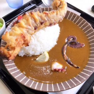 タコ天カレー
