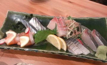 創作居酒屋 うみざるさんの刺身盛り合わせ