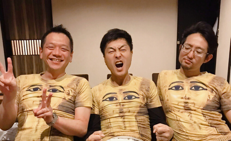 広島市中区倫理法人会の忘年会でツタンカーメンTシャツ（笑）│広島の 