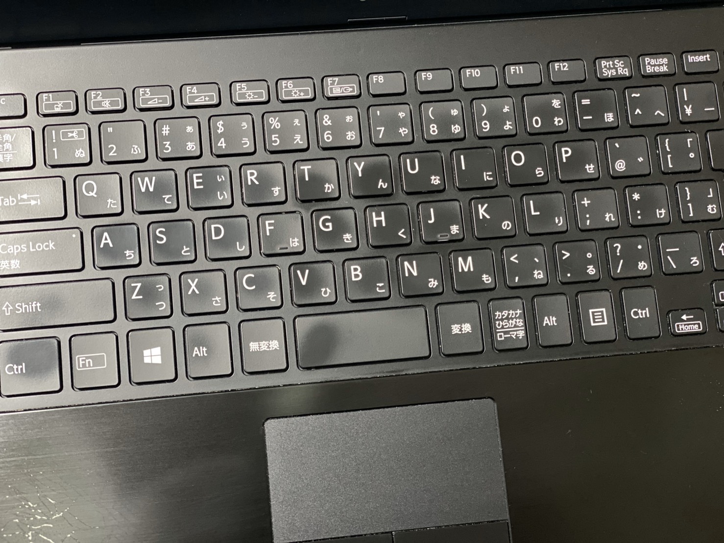 キーボードのテカリ 合同会社エムリンクス