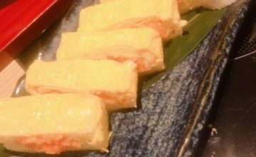 お店のだし巻き卵