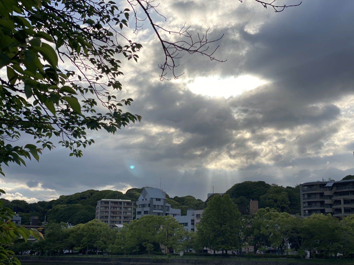 夜明けの空