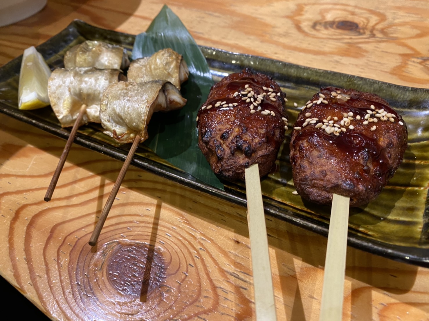 サバ串焼き