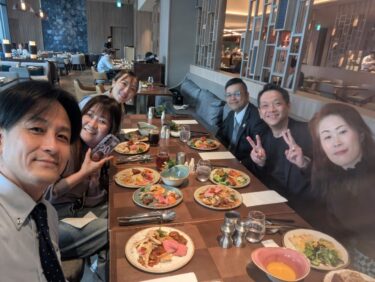 昨日は月イチのランチ会「第73回 前田会」