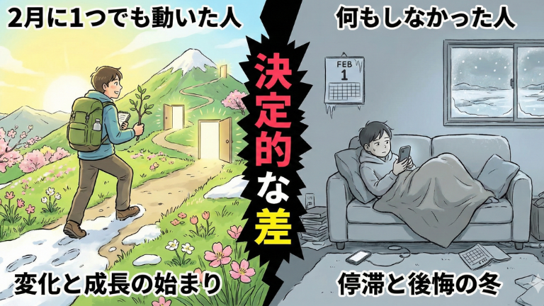 2月に1つでも動いた人と、何もしなかった人の決定的な差