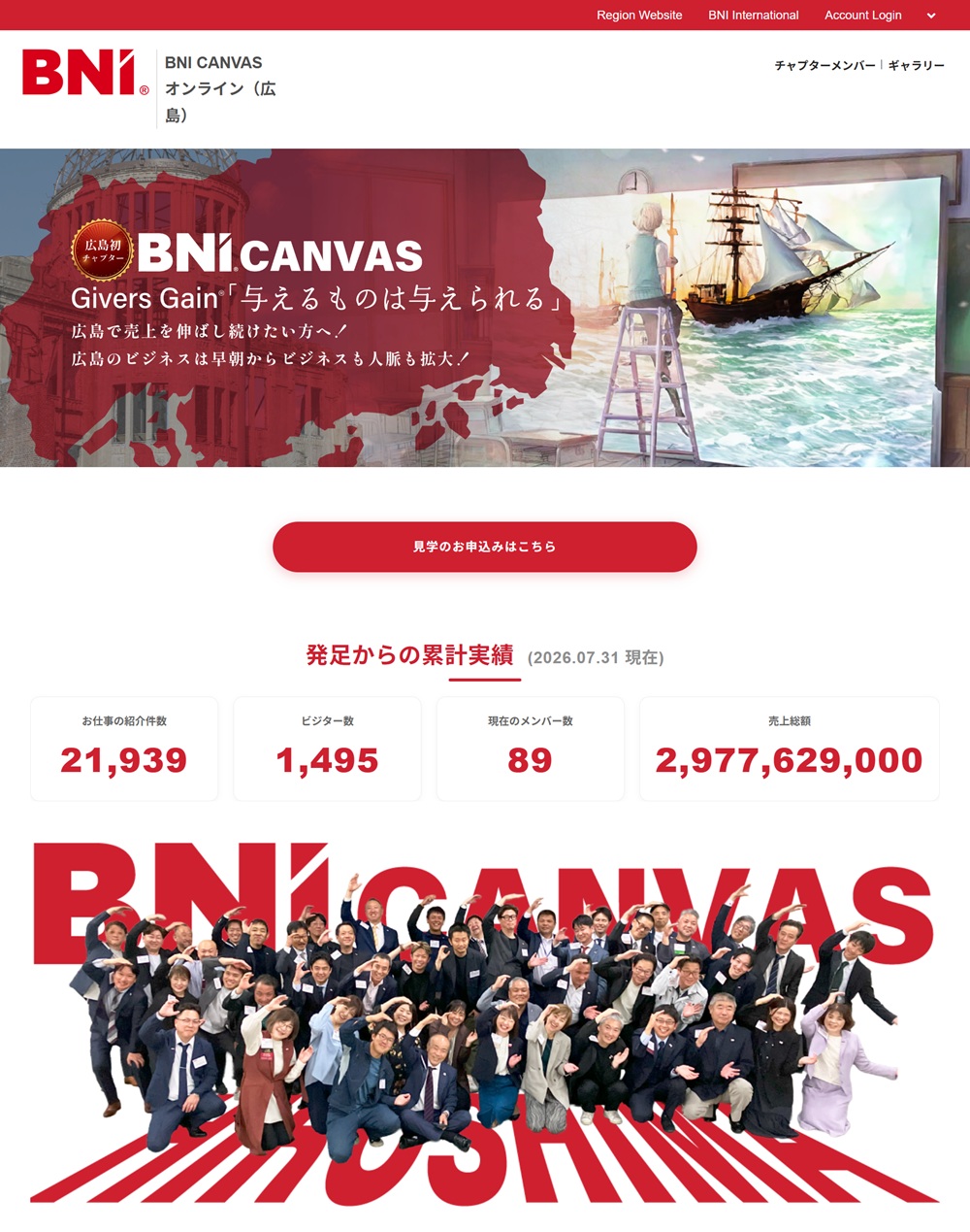 BNI広島CANVASチャプター